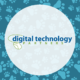 Digital Technology Partners Logo with Paw Print Background